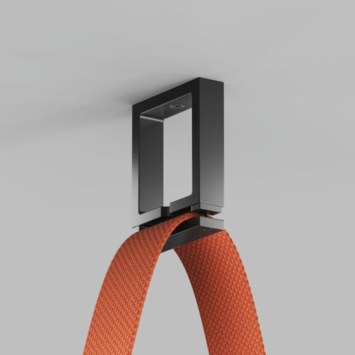 Усиленное накладное крепление для гибкого трека-ремня Belty Denkirs Belty Base TR5508-BK