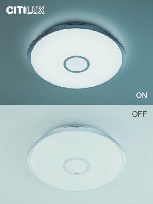 Потолочный светодиодный светильник Citilux Старлайт Смарт CL703A80G