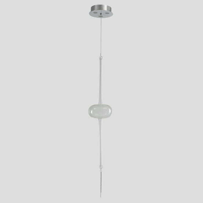 Подвесной светильник Crystal Lux GLASS SP3W LED CHROME