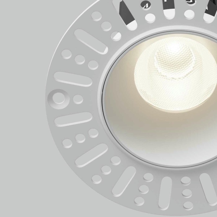 Встраиваемый светильник Maytoni Technical Dip DL119-10W-4K-TRS-W