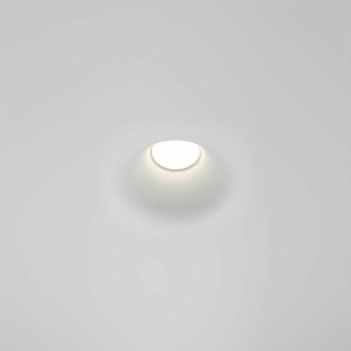 Встраиваемый светильник Maytoni Technical Gyps Modern DL002-1-01-W-1