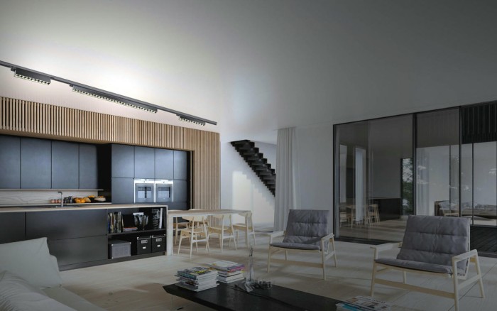 Трековый трехфазный светодиодный светильник Novotech Port Iter 358847