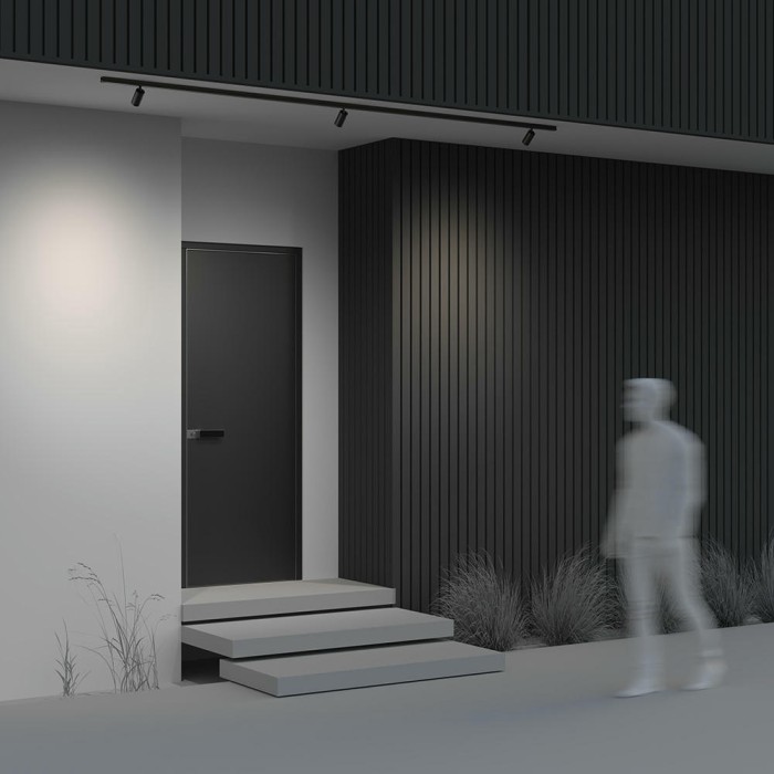 Уличный трековый светильник Maytoni Outdoor O-TR02-1-S-8WB4K