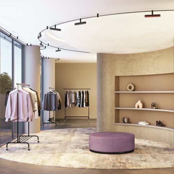 Трековый светильник Maytoni Technical Points Rot TR203-1-10W3K-S-B