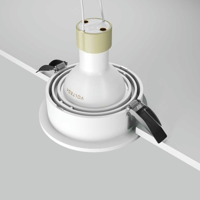 Встраиваемый светильник Maytoni Technical DL113-GU10-01-RD-W