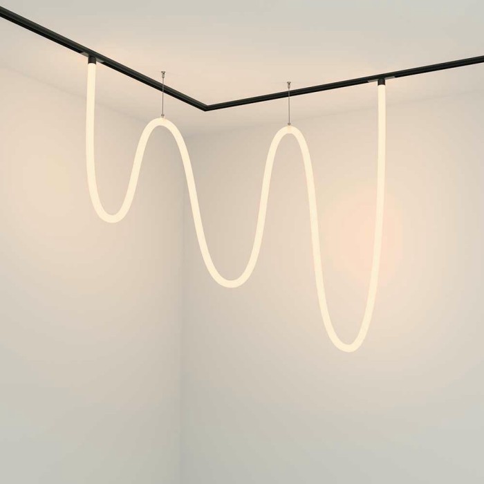 Трековый светодиодный светильник Maytoni Technical Tau TR101-2-100W3K-B