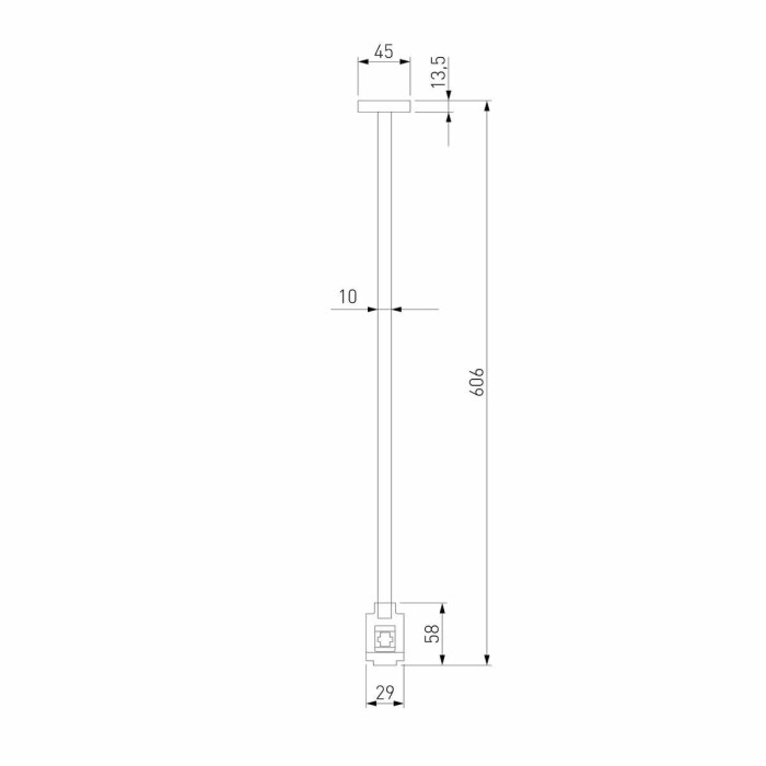 Декоративная стойка Elektrostandard Esthetic Magnetic 85151/00 a065447