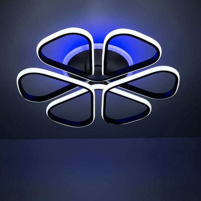 Потолочная светодиодная люстра Citilux Сезар Смарт CL233A255E