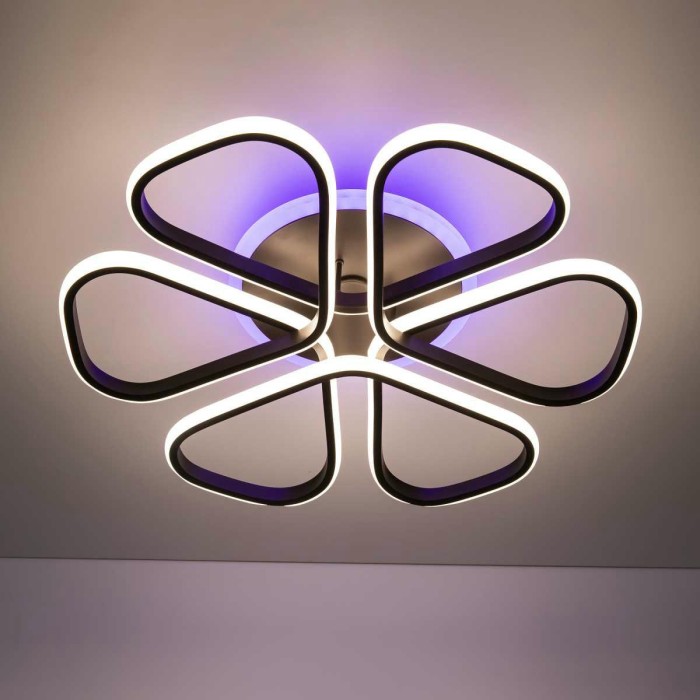 Потолочная светодиодная люстра Citilux Сезар Смарт CL233A255E