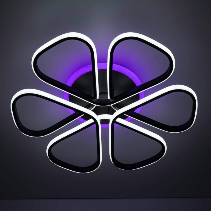 Потолочная светодиодная люстра Citilux Сезар Смарт CL233A255E