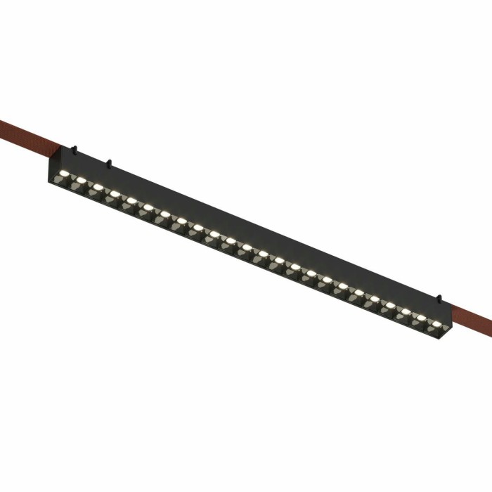 Трековый светильник Denkirs Belty Grill DK5672-BK