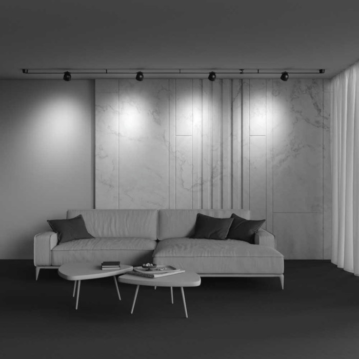 Подвесной светодиодный светильник Maytoni Technical Pendant system Parity Cup TR124B-12W4K-M-B