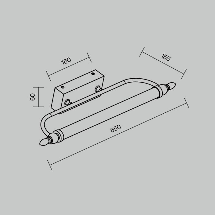 Подсветка для картин Maytoni Oculus MIR014WL-L12C3K