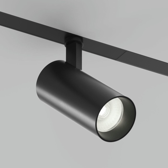 Трековый светодиодный светильник Denkirs Simple Spot DK8220-BK