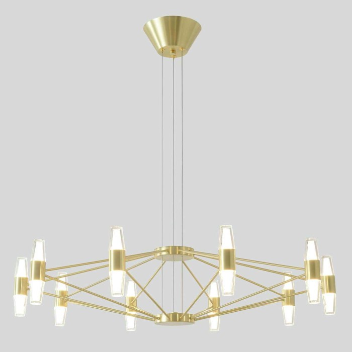 Подвесная люстра Crystal Lux DOROTEA SP10 GOLD