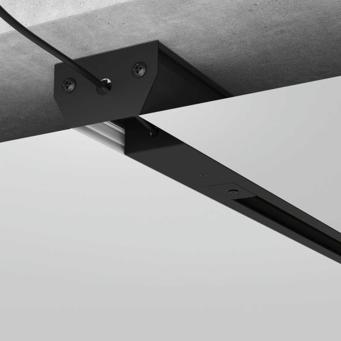 Заглушки для профиля в натяжной потолок черный Elektrostandard a070481