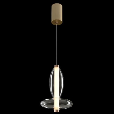 Подвесной светодиодный светильник Crystal Lux Quasar SP7W Led Transparent