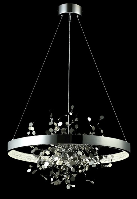 Подвесная люстра Crystal Lux GARDEN SPLED+3 D600 CHROME