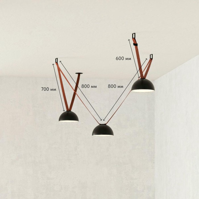 Трековая ременная система Denkirs Belty Set DK55SET21-01-BR