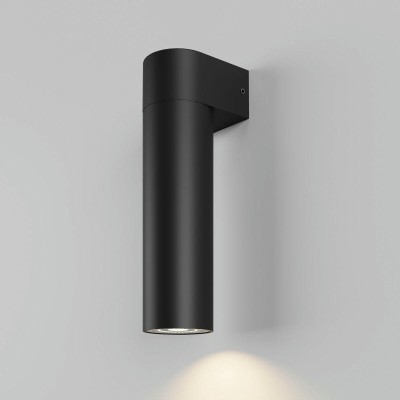 Уличный настенный светодиодный cветильник Elektrostandard Nork LED черный 35187/D a069890