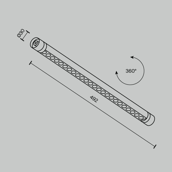 Светильник Maytoni Technical C149CL-L500-12W3K-B