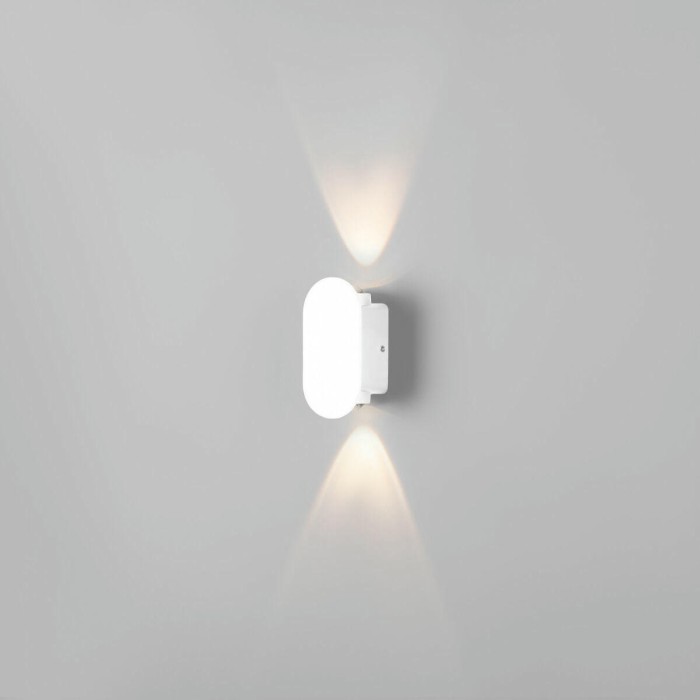 Уличный настенный светодиодный светильник Elektrostandard Mini Light 35153/D белый a060880