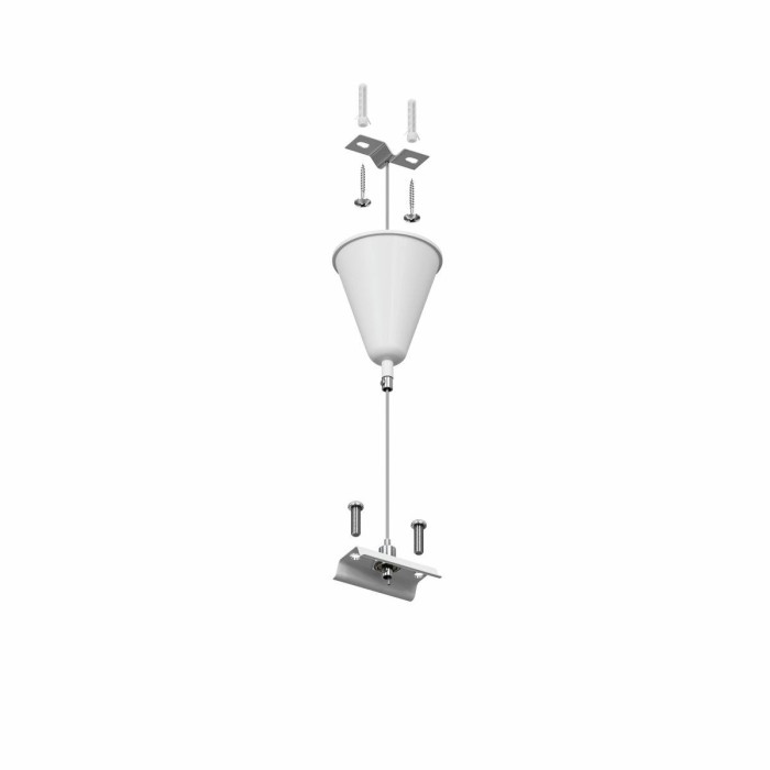Подвесная система для треков Denkirs Solid Base TR1105-WH