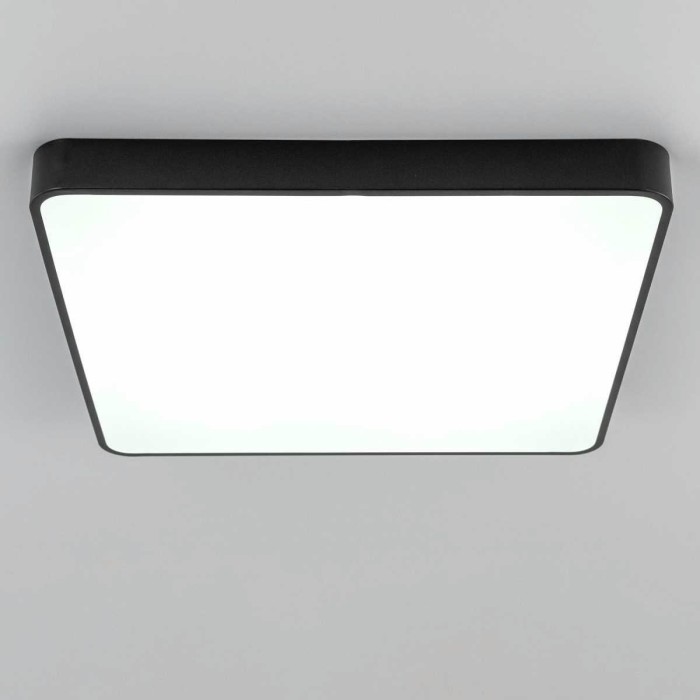 Потолочный светодиодный светильник с пультом ДУ Citilux Купер RGB Черный CL724K105G1
