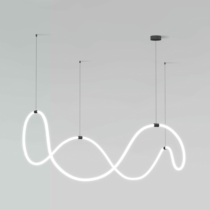 Подвесной светодиодный светильник Eurosvet 90288/1 черный