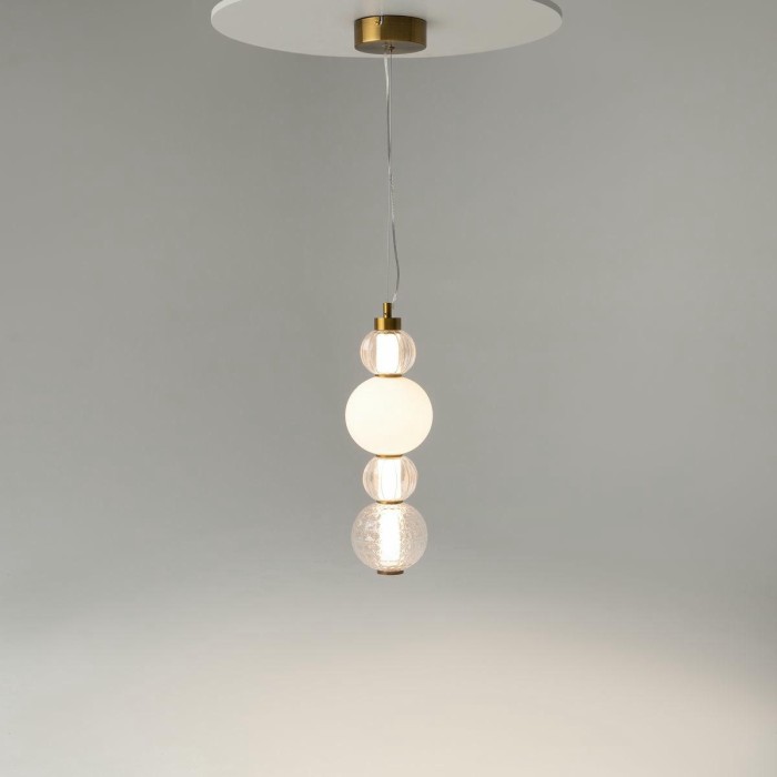 Подвесной светодиодный светильник Maytoni Collar P069PL-L17G3K