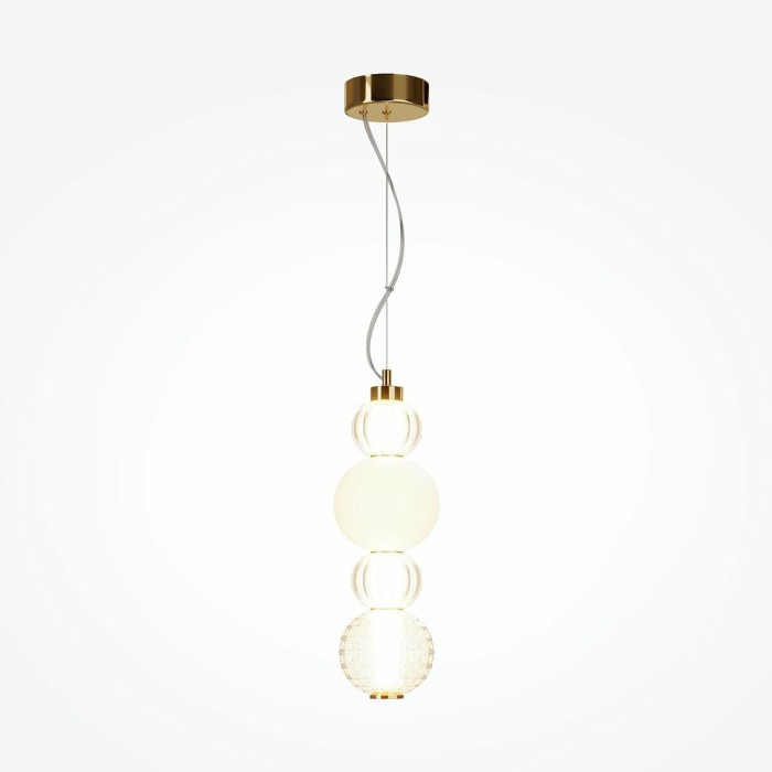 Подвесной светодиодный светильник Maytoni Collar P069PL-L17G3K