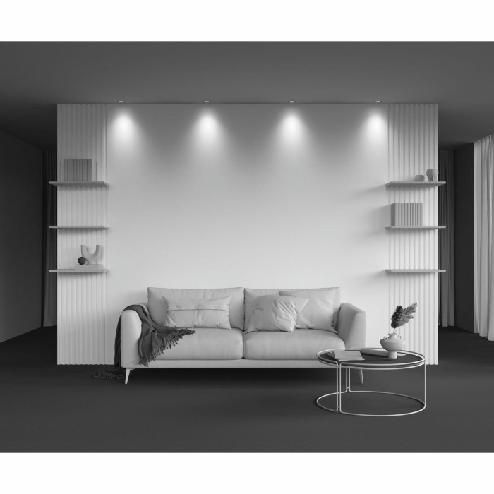 Встраиваемый светодиодный светильник Maytoni Round DL058-12W3K-BS