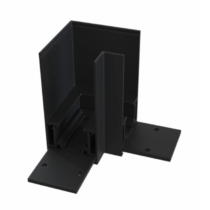 Угловой коннектор накладной Maytoni Technical Gravity TRX010CL-21B