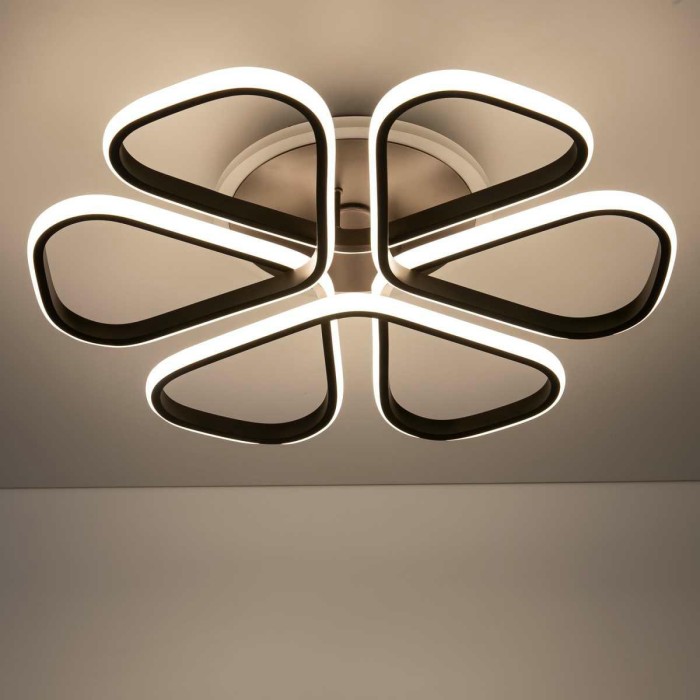 Потолочная светодиодная люстра Citilux Сезар Смарт CL233A275E