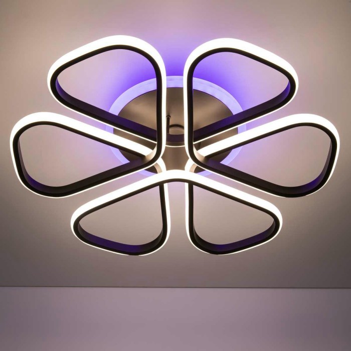 Потолочная светодиодная люстра Citilux Сезар Смарт CL233A275E