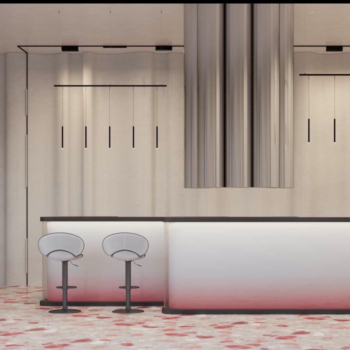 Трековый подвесной светильник Maytoni Technical Skim TR191-1-3W3K-M-B