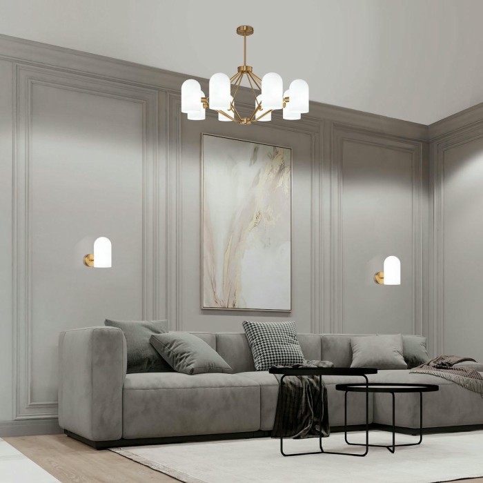 Подвесная люстра Eurosvet Bambola 60157/8 латунь