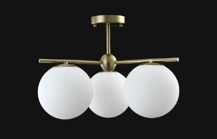 Потолочная люстра Crystal Lux FELIZ SP-PL3 BRONZE/WHITE