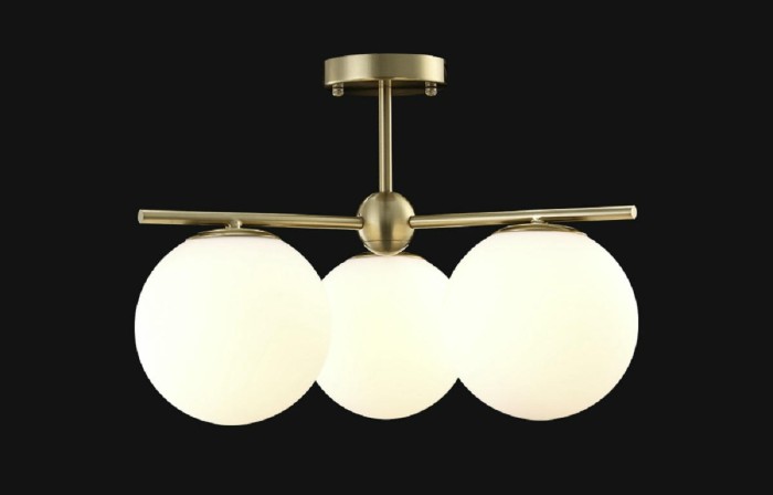 Потолочная люстра Crystal Lux FELIZ SP-PL3 BRONZE/WHITE