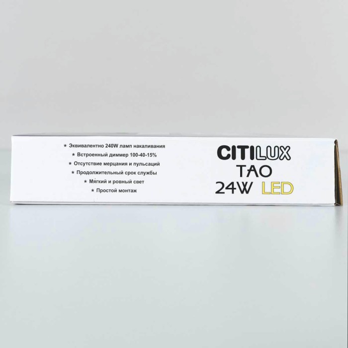 Накладной светодиодный светильник Citilux Тао CL712X242N