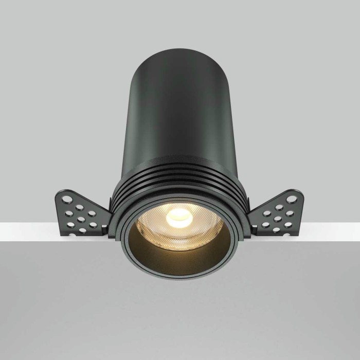 Встраиваемый светильник Maytoni Technical DL125-L12-3K-TRS-B