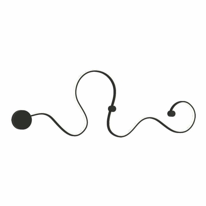 Настенный светодиодный светильник DesignLed Anch Line AB15014-1A-BL 002036