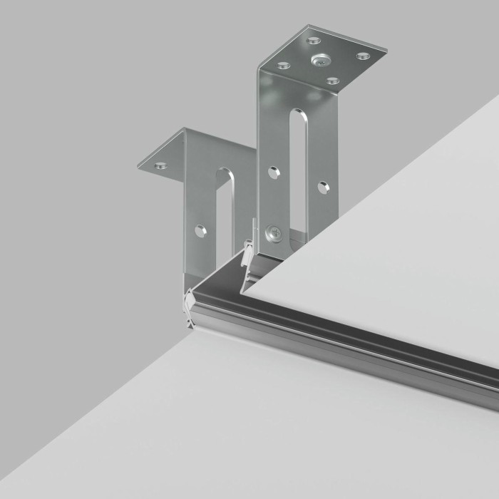 Закладной профиль для натяжного потолка Denkirs Solid Light TR3050-AL