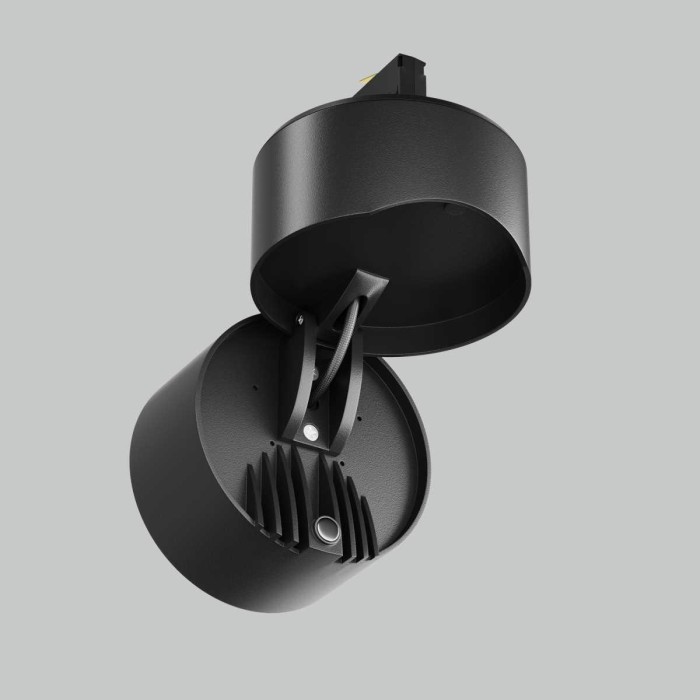 Трековый светодиодный светильник Maytoni Technical Alfa TR199-3-15W2.7K-M-B