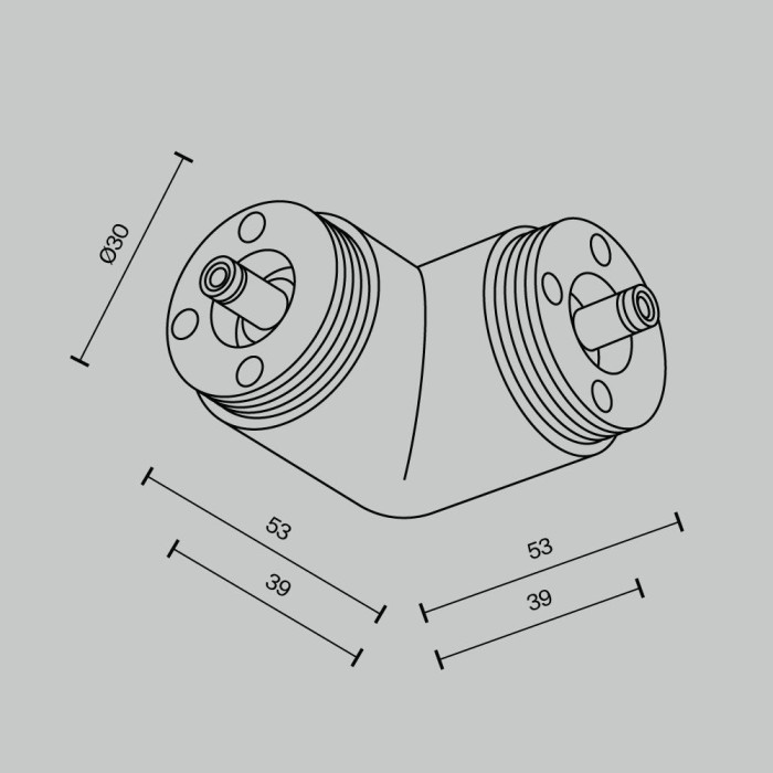 Аксессуар Maytoni Technical CA014CL-B