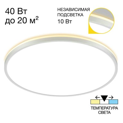 Потолочный светодиодный светильник Citilux Norma CL748500