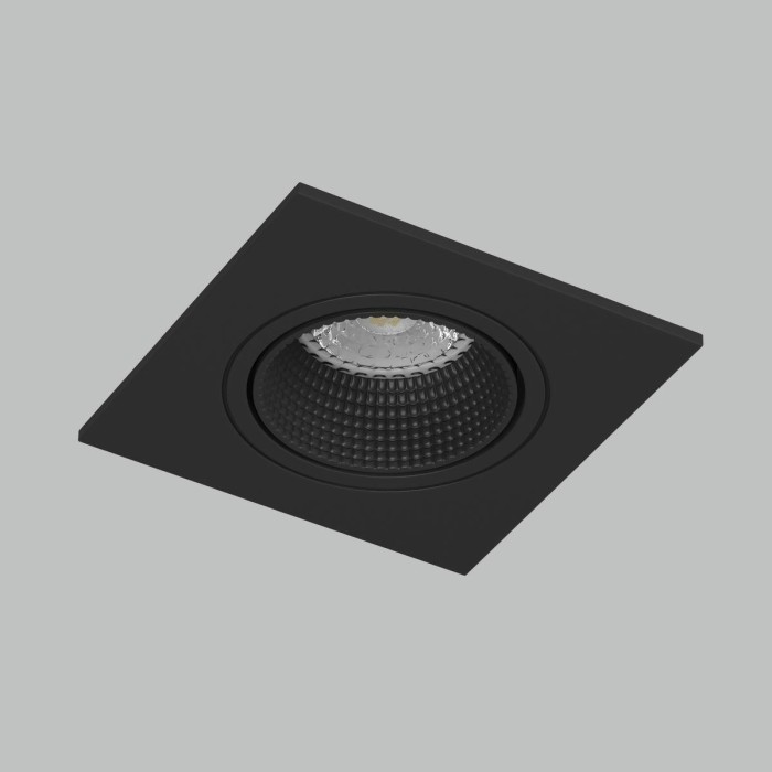 Встраиваемый светильник Denkirs Rodvig DK3071-BK