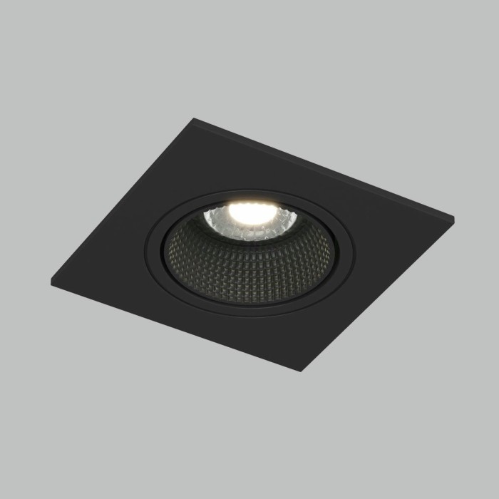 Встраиваемый светильник Denkirs Rodvig DK3071-BK