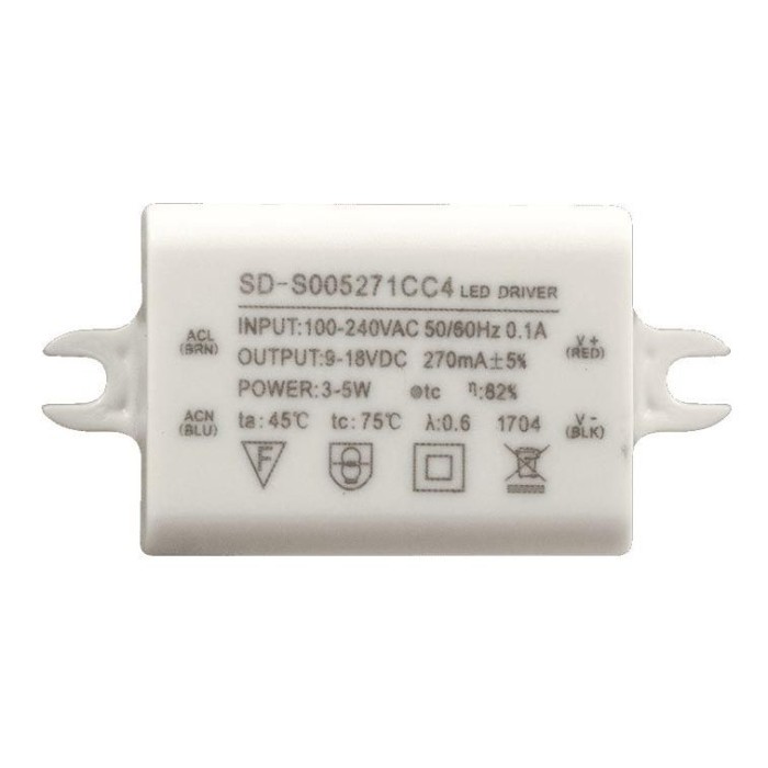 Настенный светодиодный светильник DesignLed GW Be Light GW-2306-5-BL-WW 003021