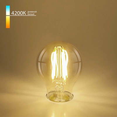 Лампа светодиодная филаментная Elektrostandard E27 12W 4200K прозрачная BLE2756 a056253